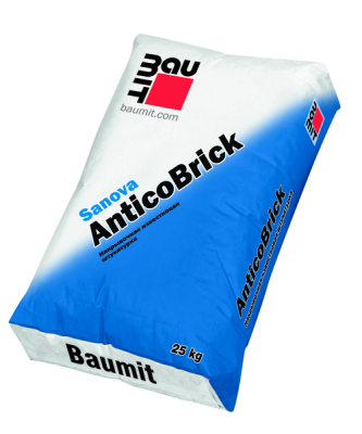 Смесь сухая для ведения кладочных работ Sanova AnticoBrick, BAUMIT