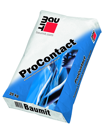 Клеевой и базовый штукатурный состав ProContact, BAUMIT