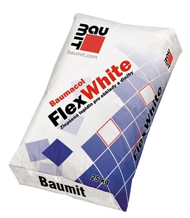 Клей плиточный Baumacol FlexWhite, BAUMIT