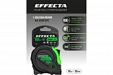 Рулетка с магнитом Effecta Basic 10м×25мм, 3 стопа, МИР ИНСТРУМЕНТА