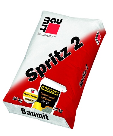 Набрызг цементный Spritz 2, BAUMIT