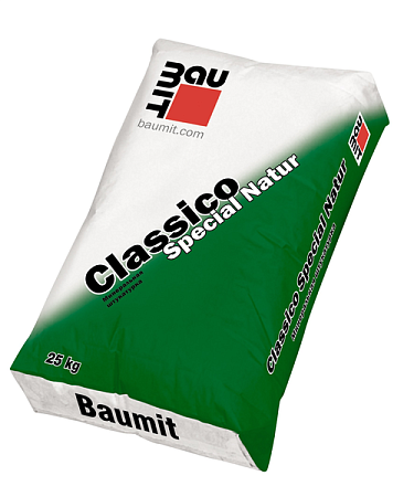 Штукатурка декоративная минеральная Classico Special Natur, BAUMIT