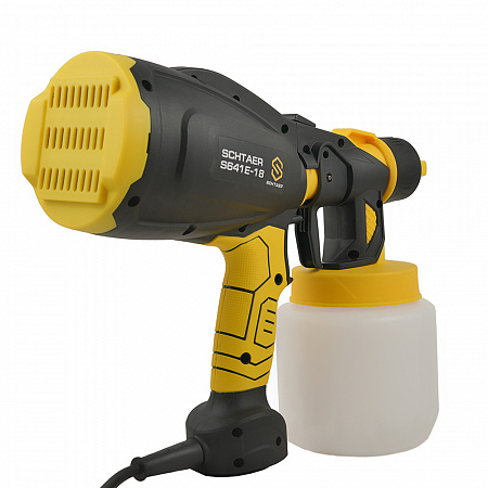 Пистолет окрасочный аккум. S641E-18, 220V/50Hz, 700W, сопло 1.8, SCHTAER