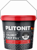 Затирка трёхкомпонентная для межплиточных швов Colorit Easy Fill, PLITONIT