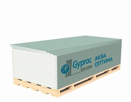 ГКЛ Аква оптима 2500×1200×12,5 мм, GYPROC